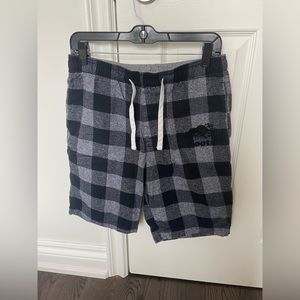Men’s Roots Checkered Shorts